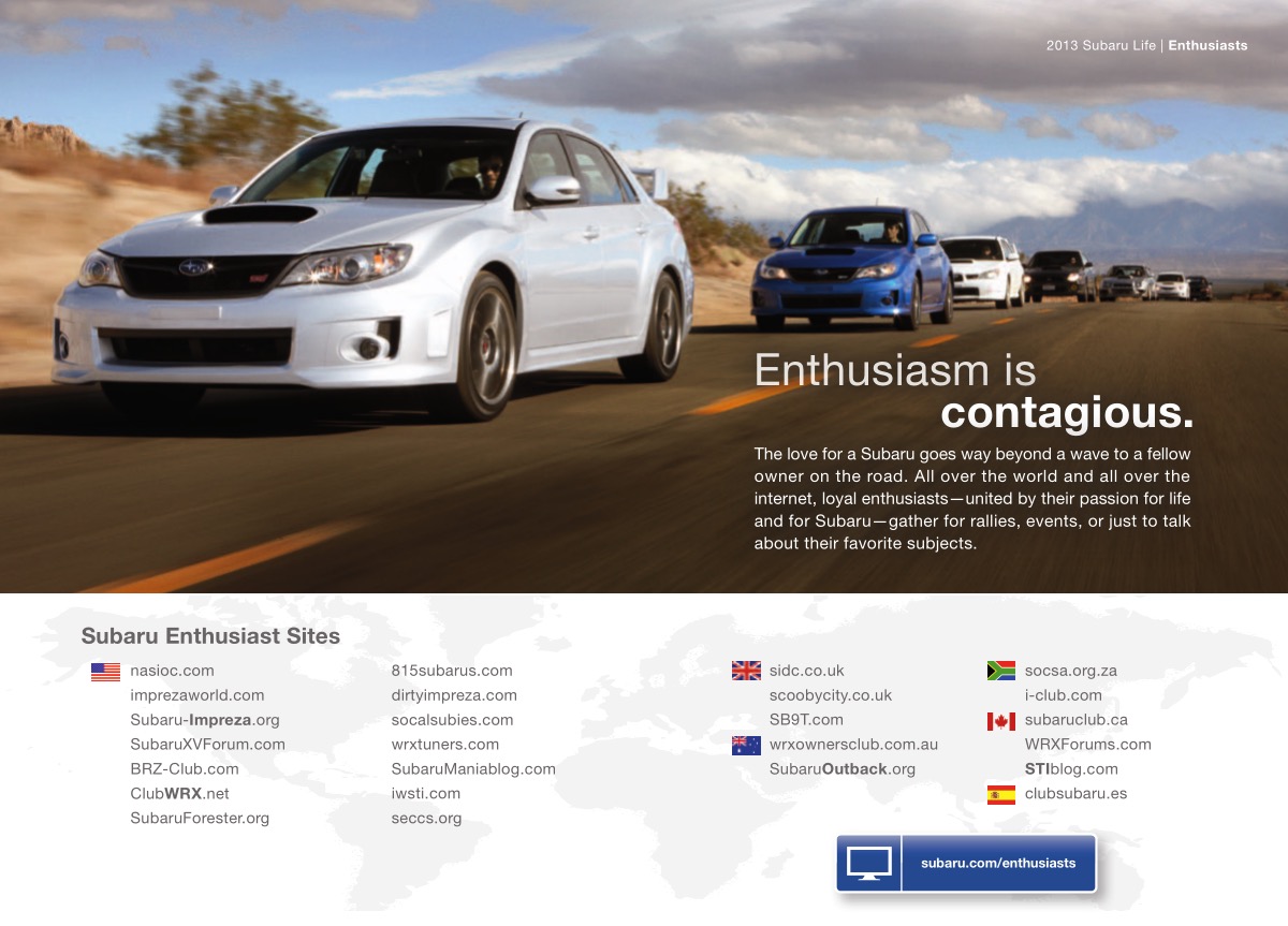 2013 Subaru Brochure Page 18